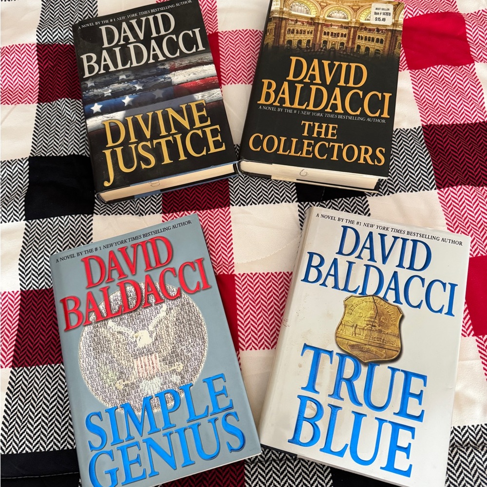 David Baldacci Hardcover Book Set
